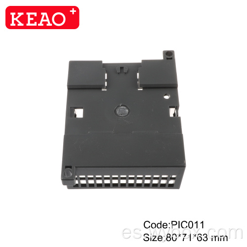 Caja de conexiones eléctricas caja de control remoto inalámbrico industrial de plástico caja de plástico caja de abs con tamaño 80 * 71 * 63 mm